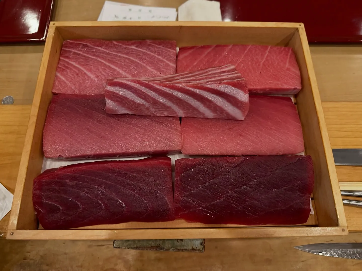 極上の一貫になる前の姿。